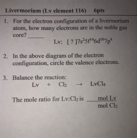 lv electronic mol|Livermorium .